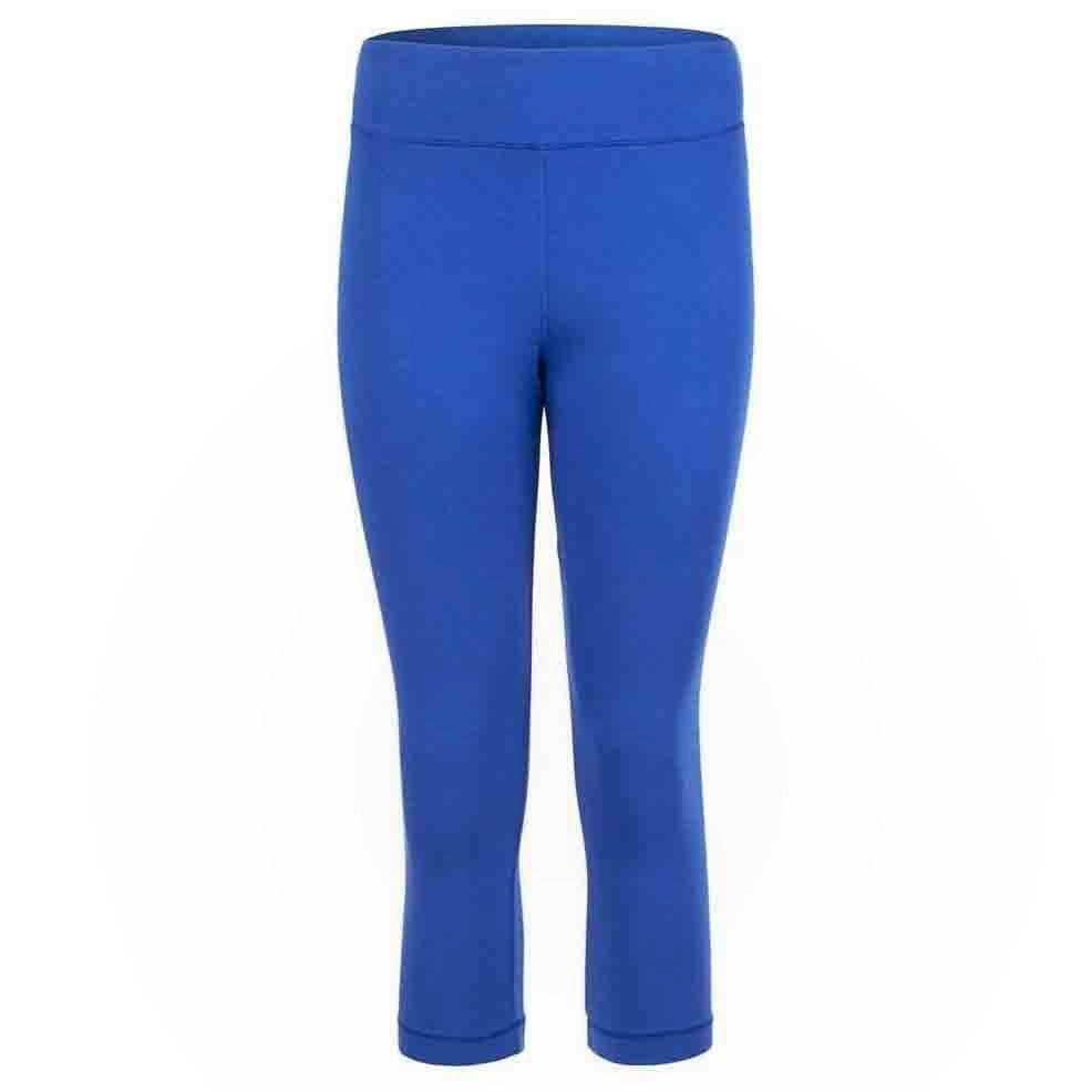 cropped Yoga tights LISSY, color mediterraneo, eco Cotton - Capri Leggings - Kamah Yoga and Style