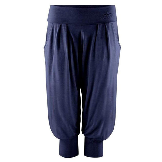 Superbequeme 3/4 Yoga Pant "Charlie" in Holzkohle