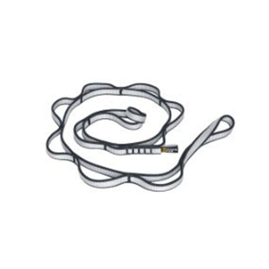 Aerial Yoga Equipment " Daisy Chain", schwarz-weiss