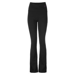 Yoga Pant "Stefania", charcoal - Yoga Hose mit hohem Bund - Kamah Yoga and Style