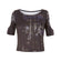cropped Yoga Top RAFFAELA, Allover Print Everglades