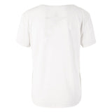 Yoga-Shirt SCARLET, white- T-Shirt aus schnelltrocknenden Naturfasern - Kamah Yoga and Style