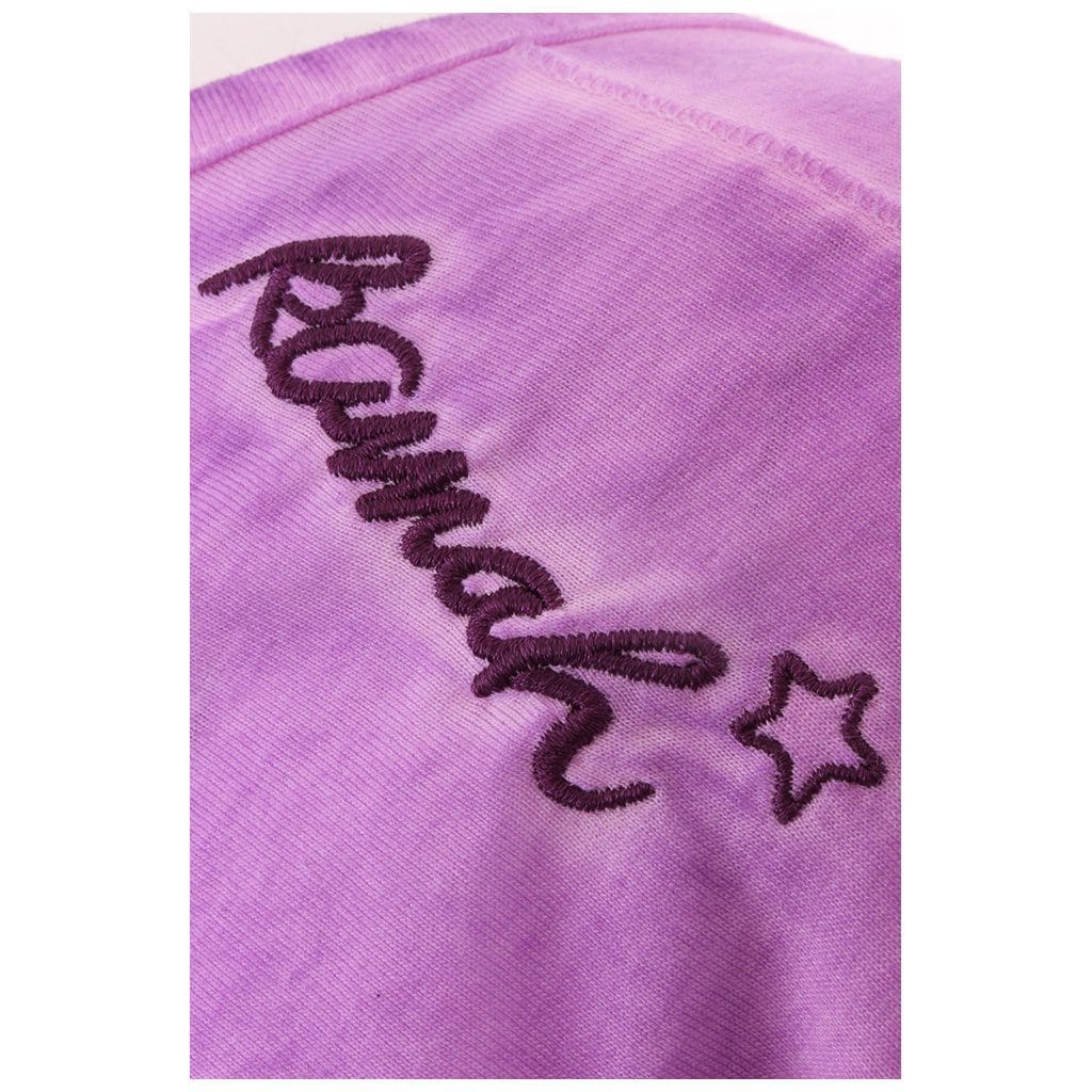 Kurzarm-Shirt LASHANA, Farbe neon purple, Stückfärbung, Top | kamah - Yoga-Shirt "Lashana",  neon purple - Supersoftes T-Shirt im Piece Dye - kamah yoga and style