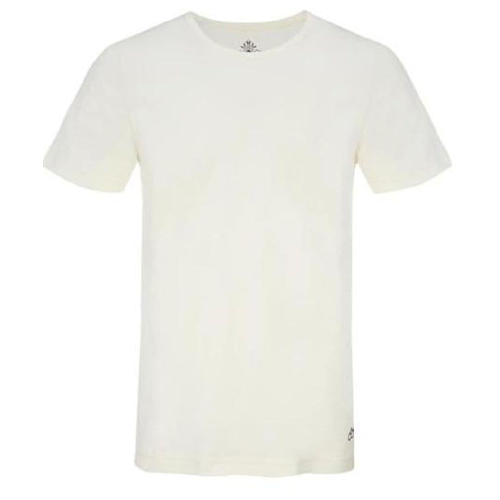 Yoga-Shirt "One", offwhite - Herrenshirt aus Bio Baumwolle - Kamah Yoga and Style