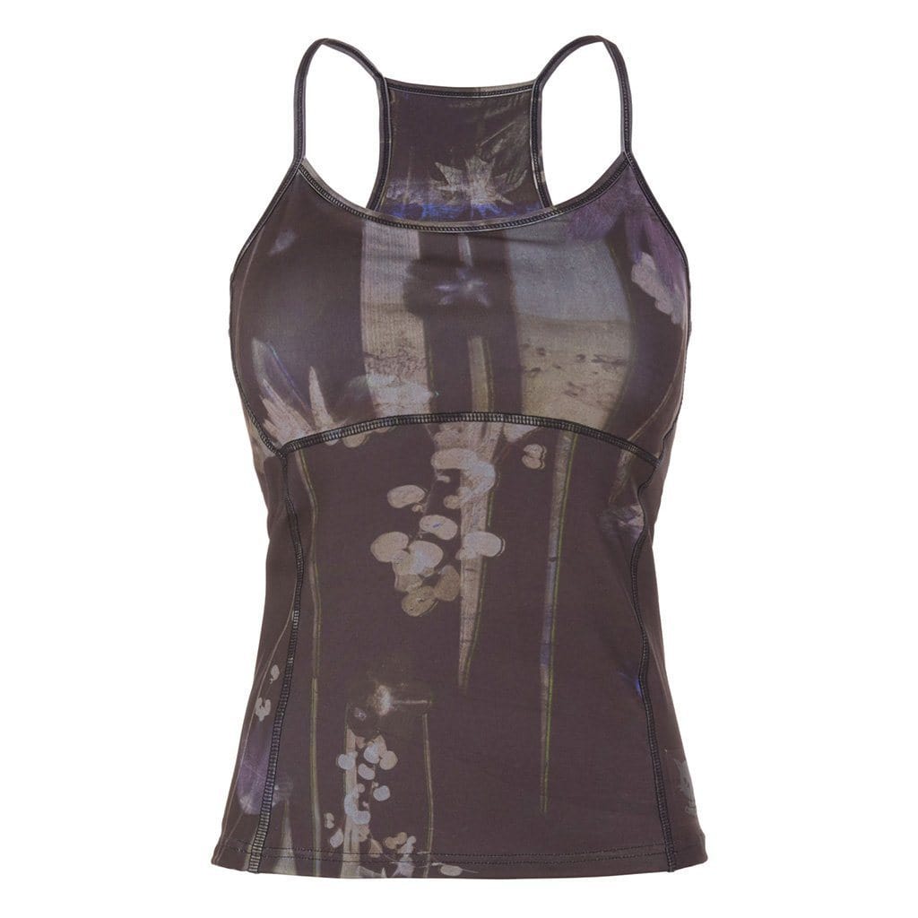 Yoga-Top "Prisca", Everglades - Superactive Top aus recycletem Funktionsmaterial - Kamah Yoga and Style